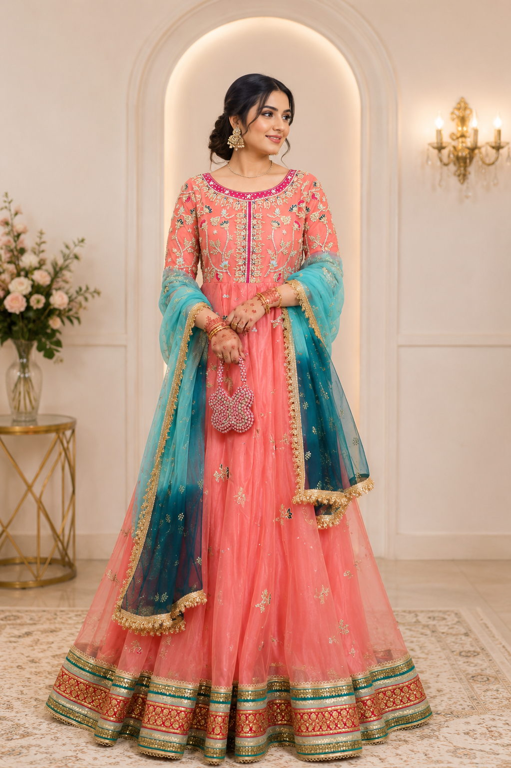 Coral Formal Maxi