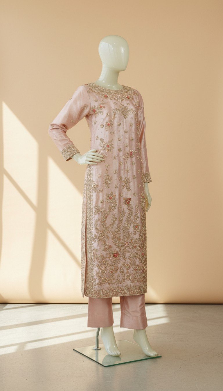 Royal Lama Silk long shirt — photo 4