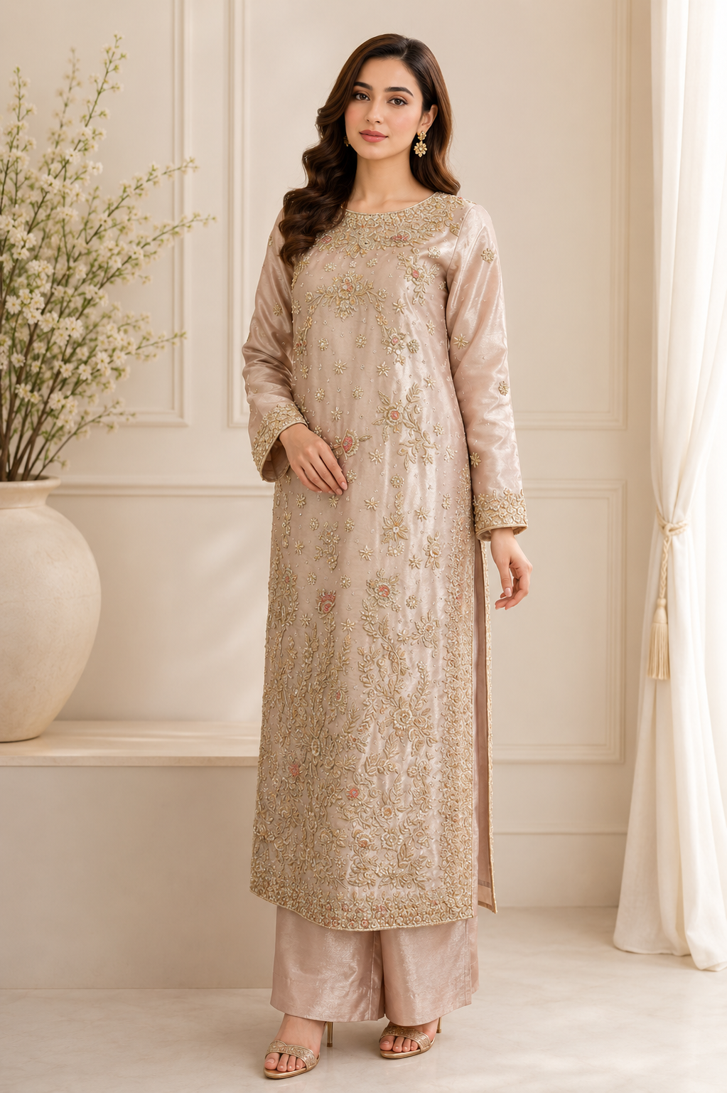 Royal Lama Silk long shirt